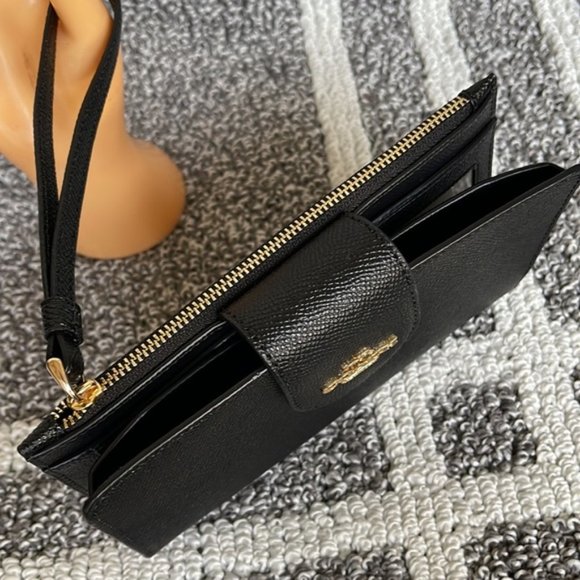 Coach Tech Wallet Black - Picture 10 of 15